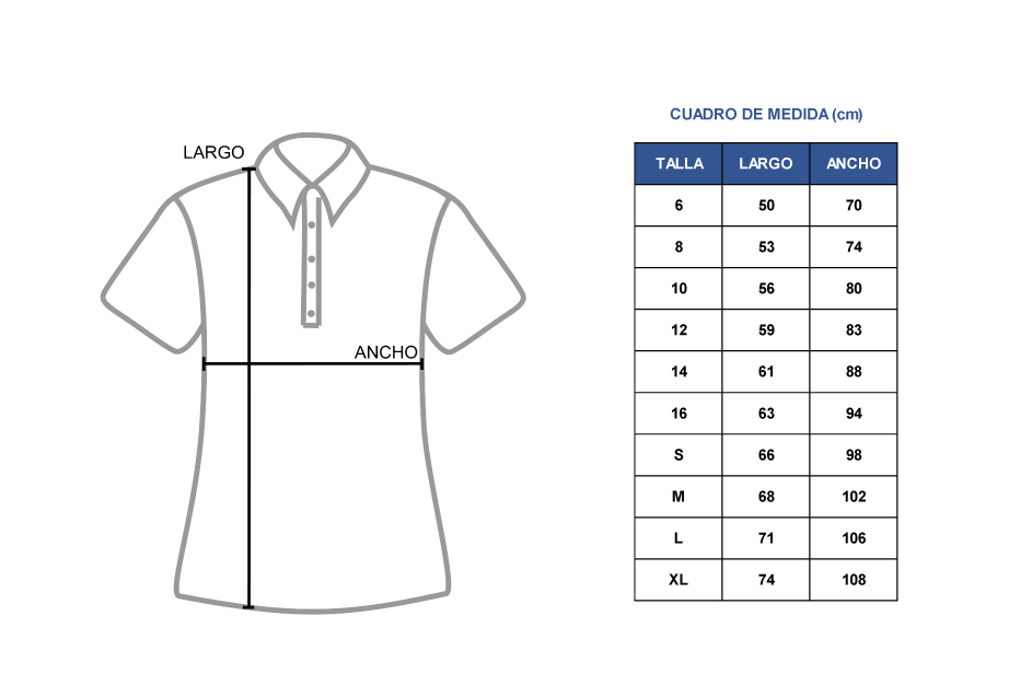 POLO PIQUE DAMA LMCS