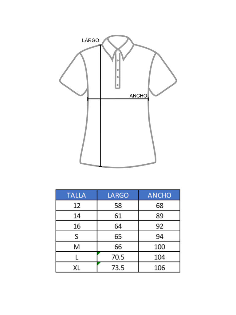 POLO PIQUE DAMA REGINA