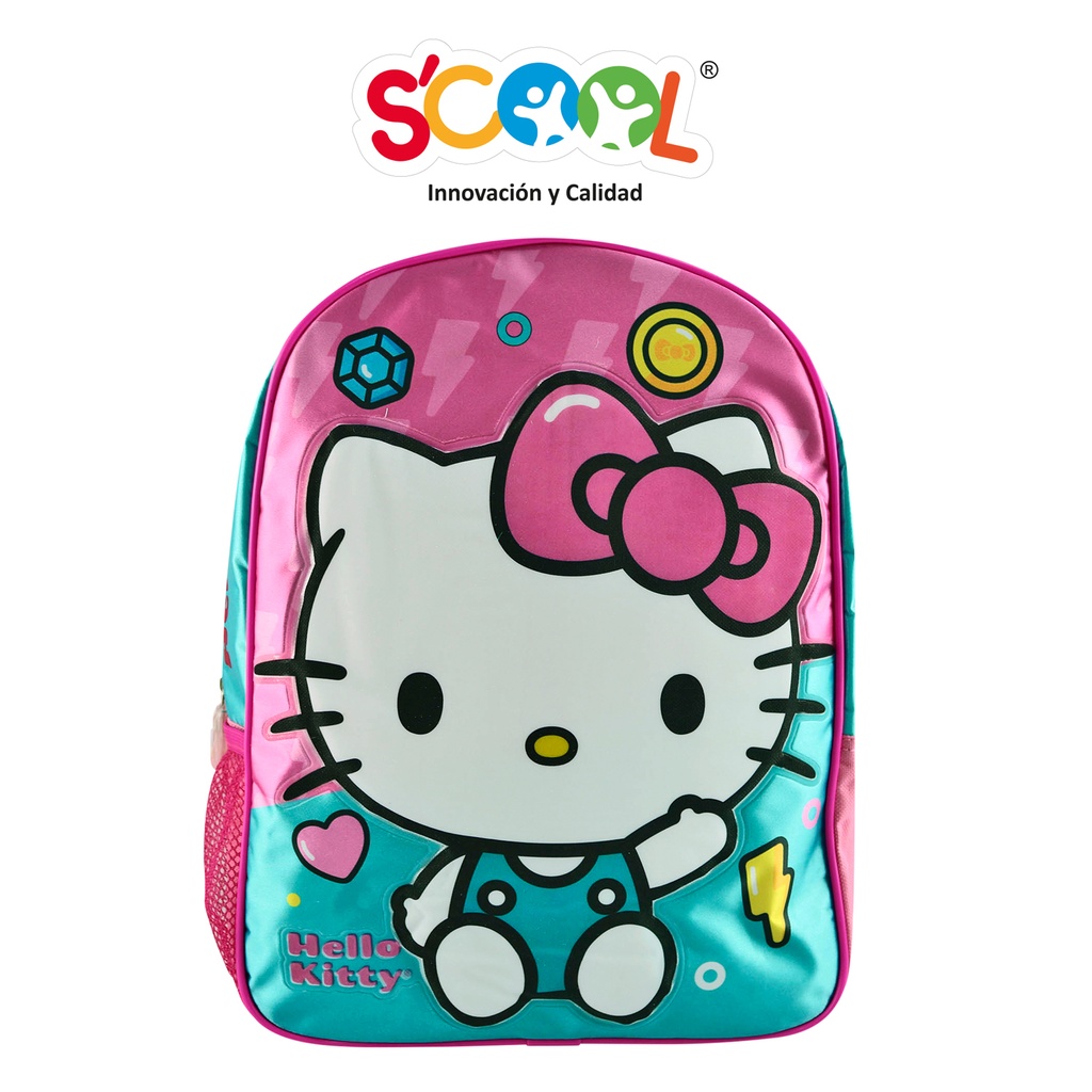 MOCH KIDS TELA C/PVC HELLO KITTY A SCOOL