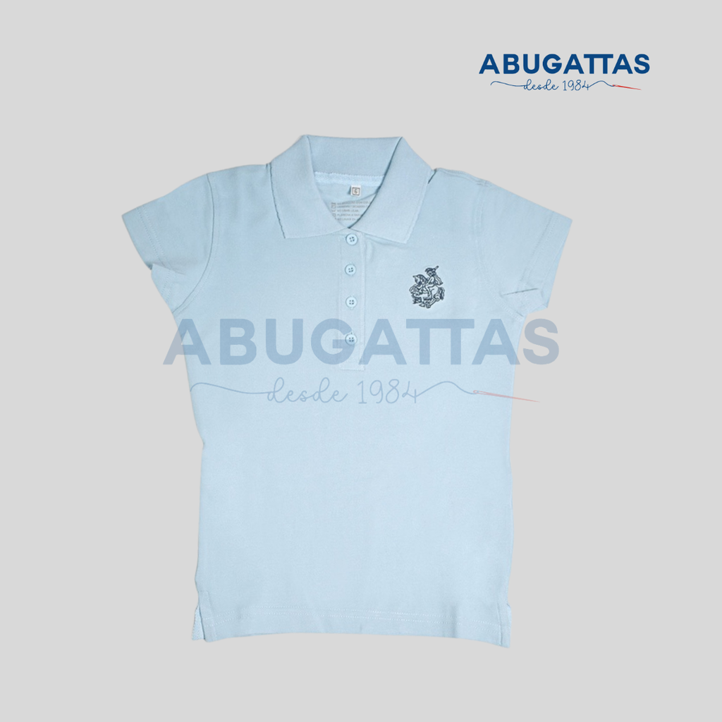 POLO PIQUE CELESTE DAMA ST GEORGE'S