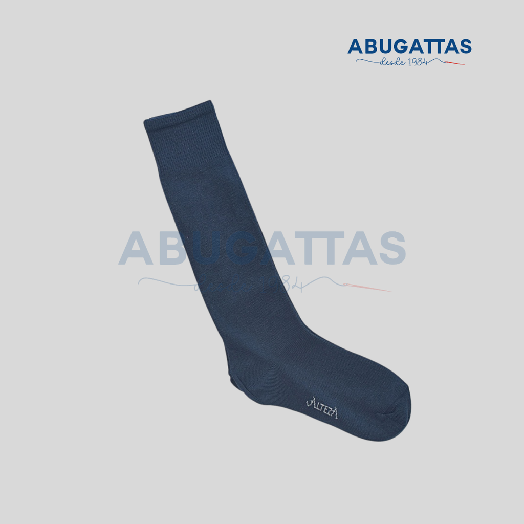 MEDIA AZUL DAMA S/LOGO ABUGATTAS LMCS