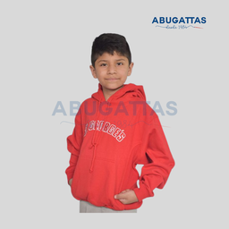 SUDADERA ROJA SECUNDARIA ST GEORGE'S
