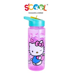 [703637] BOT PP  590ML HELLO KITTY&FRIENDS SCOOL